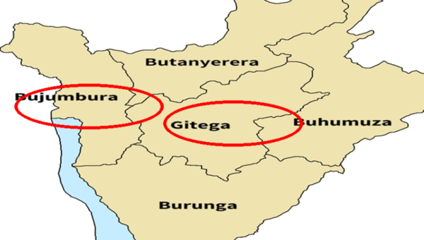 Burundi : six personnes tuées en une semaine à Bujumbura et Gitega